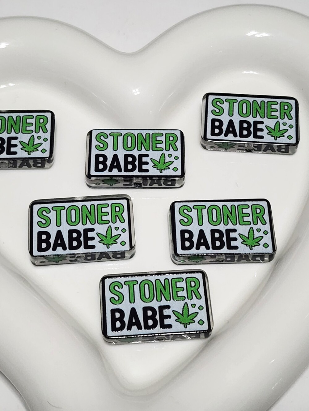 Stoner Babe Beads 2 Pcs Focal Beads‎ Beaded Pen Jewelry Making Crafts Charms